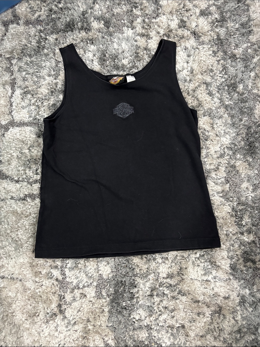 Harley-Davidson Black Women's Tank with Subtle Logo